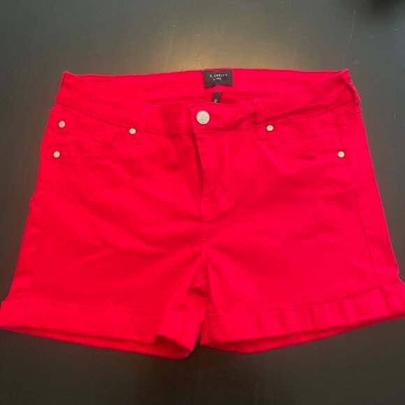 Red  "Celebrity Pink"  Shorts size Juniors 11/30 - Picture 1 of 7